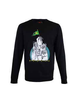Sweatshirt "RIOT" by Gonçalo Mar
