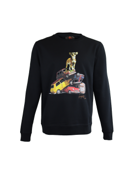 Sweatshirt "The Little King" by Sérgio Odeith
